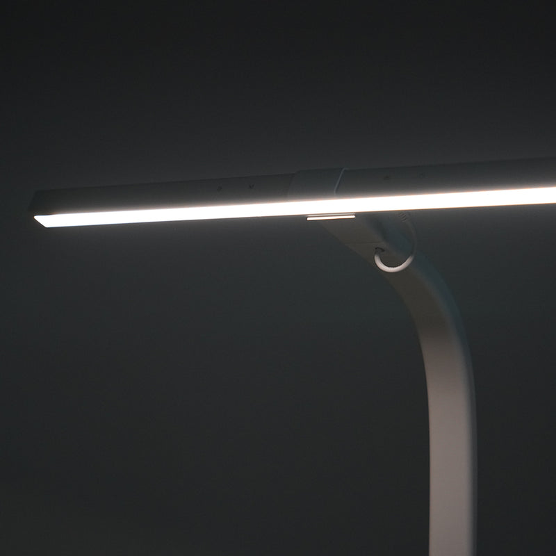 ICLEデスクライト LED クランプ式 置き型両用 目に優しい 眼精疲労軽減 まぶしくない自然光 学習机 デスクワーク 在宅勤務 スタディライト おしゃれ
