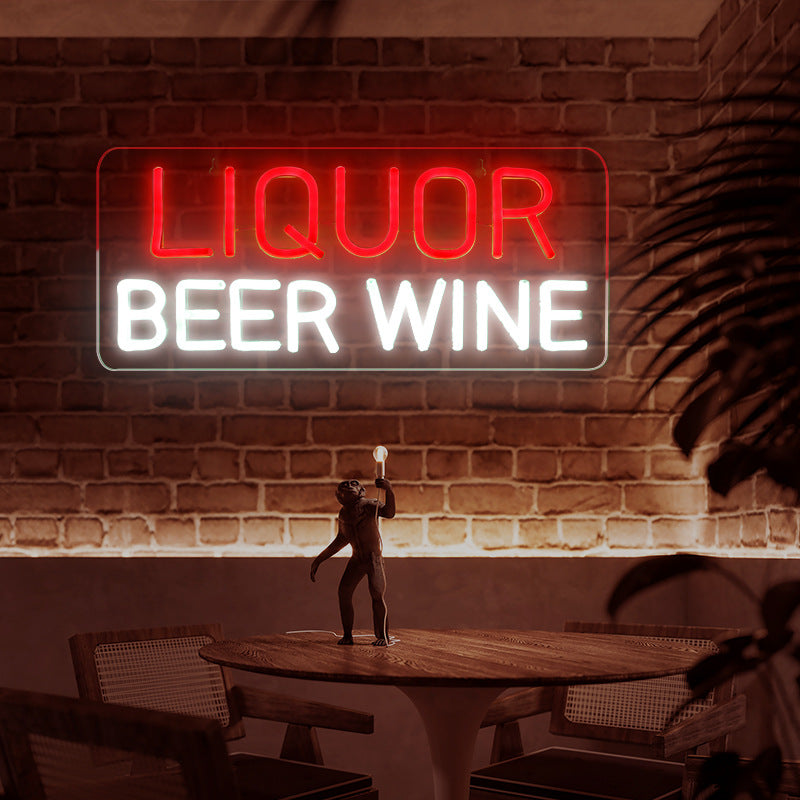 ICLE LEDネオンサインバー・パブ・居酒屋・ビアバー・クラフトビール店の店舗装飾に