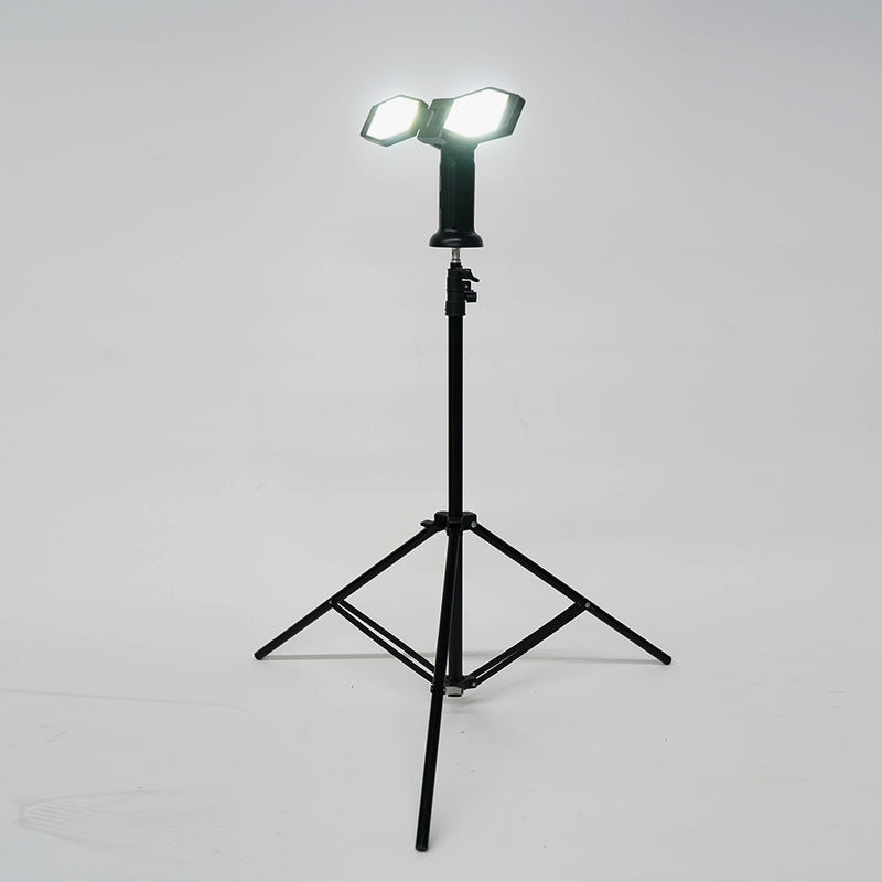 ICLEワークライトLEDCOB充電式キャンプランタンスマートフォン充電対応