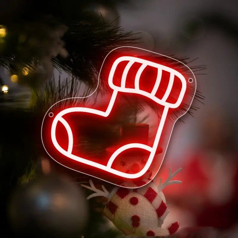 ICLE LEDネオンサイン クリスマスツリーモチーフ｜クリスマス装飾・店舗ディスプレイ・室内インテリアに