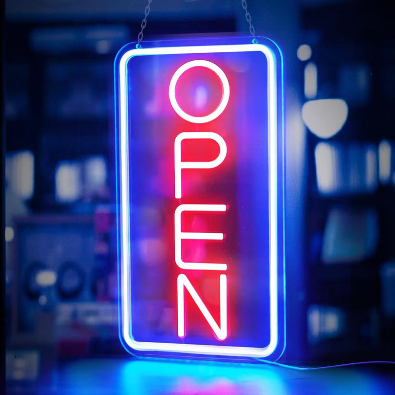 ICLE 高輝度 LED ネオン看板 店舗用 おしゃれ 間接照明 オーダーメイド対応 open営業中 オープン