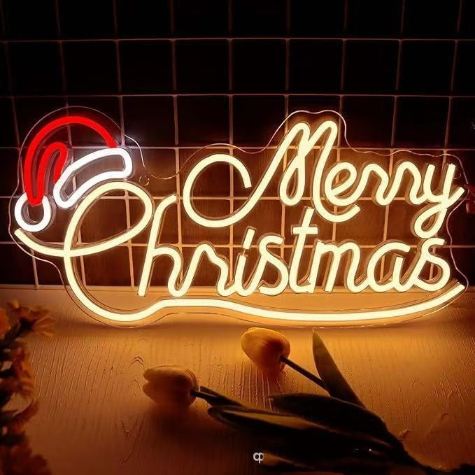 ICLE LEDネオンサイン クリスマスツリーモチーフ｜クリスマス装飾・店舗ディスプレイ・室内インテリアに