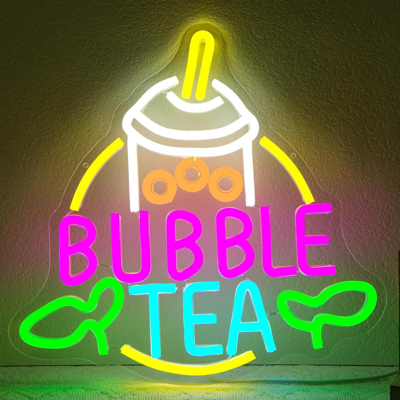 ICLE 高輝度 LED ネオン看板 店舗用 おしゃれ 間接照明 オーダーメイド対応 カフェ・ドリンクショップ