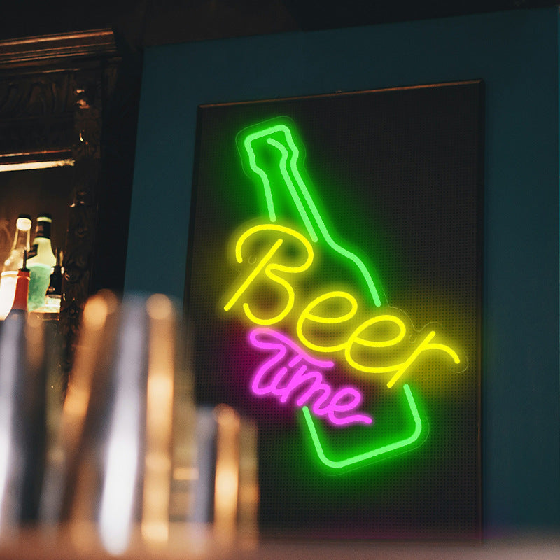 ICLE LEDネオンサインバー・パブ・居酒屋・ビアバー・クラフトビール店の店舗装飾に