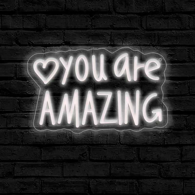 ICLE LEDネオンサイン「You Are Amazing」｜カフェ・ネイルサロン・美容室・フォトスポット装飾に