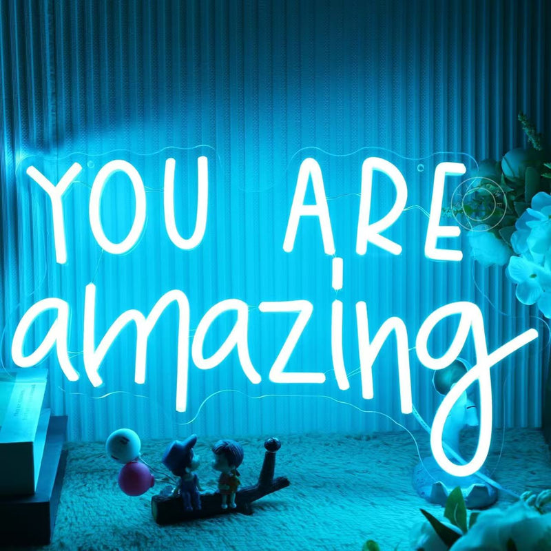 ICLE LEDネオンサイン「You Are Amazing」｜カフェ・ネイルサロン・美容室・フォトスポット装飾に