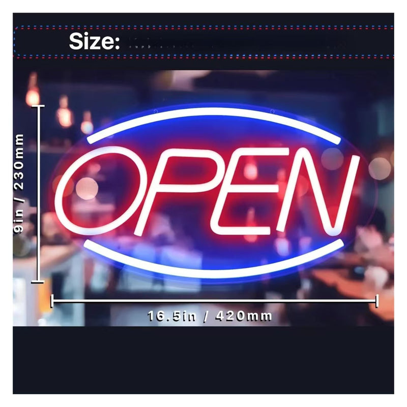 ICLE 高輝度 LED ネオン看板 店舗用 おしゃれ 間接照明 オーダーメイド対応 open営業中 オープン