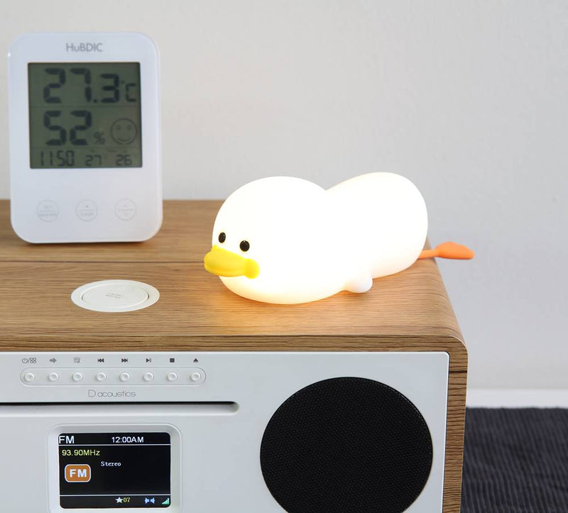 アヒル型LEDナイトライトナイトライトルームライト 授乳ランプ 間接照明ベッドライト赤ちゃんかわいい