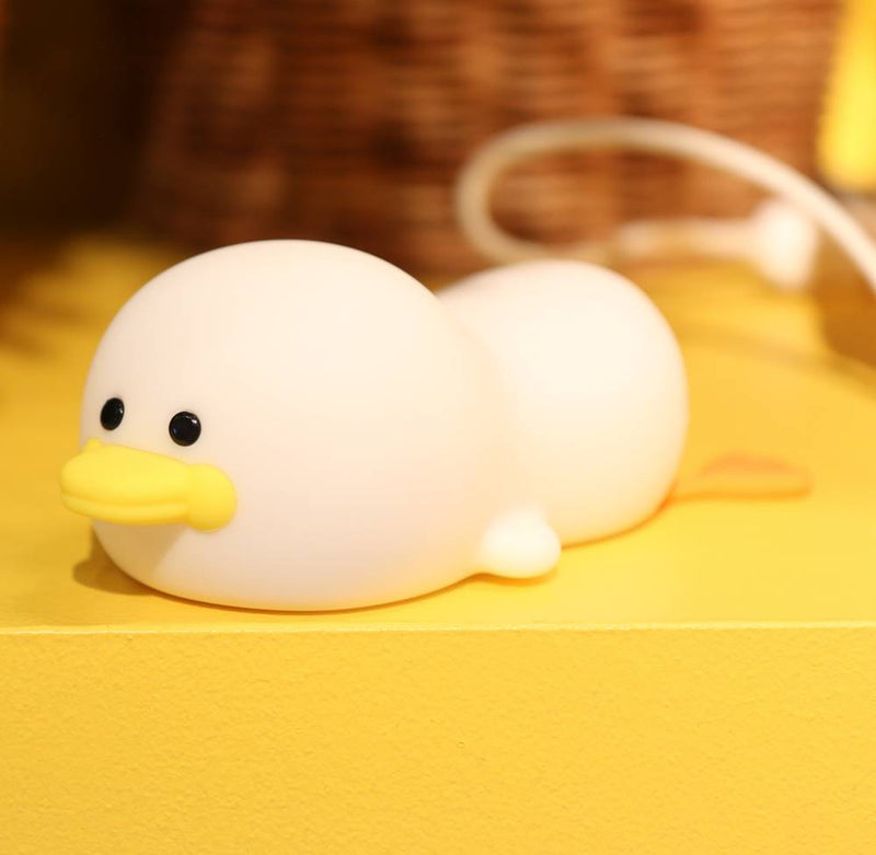 アヒル型LEDナイトライトナイトライトルームライト 授乳ランプ 間接照明ベッドライト赤ちゃんかわいい