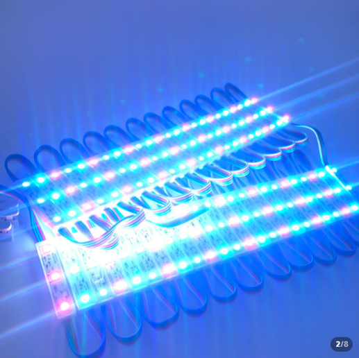 ICLE 看板用 流れる RGB LEDモジュール ムービング回転点灯12V 防水 点滅 コントローラー対応