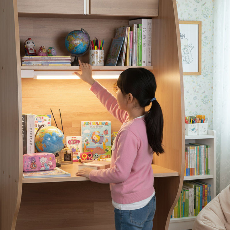 ICLE自習室用照明デスクライト天板固定式 デスク取付式学習机 読書灯 調光省スペース学習用ライト韓国製ICLE-131F