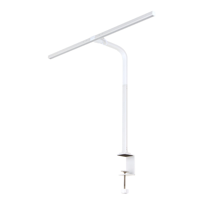 ICLE モニターライト デスクライト クランプ式 高演色LED ワイド80cm 非対称ヘッド 目に優しい 調光調色 自動調光センサー 在宅ワーク テレワーク 韓国製