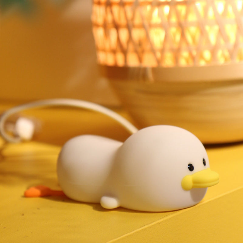 アヒル型LEDナイトライトナイトライトルームライト 授乳ランプ 間接照明ベッドライト赤ちゃんかわいい