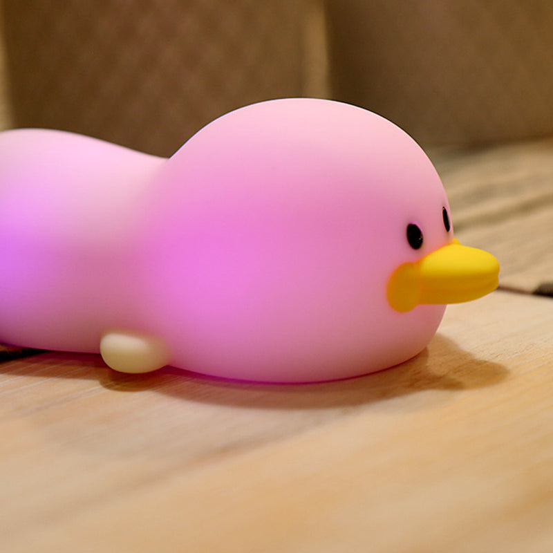 アヒル型LEDナイトライトナイトライトルームライト 授乳ランプ 間接照明ベッドライト赤ちゃんかわいい