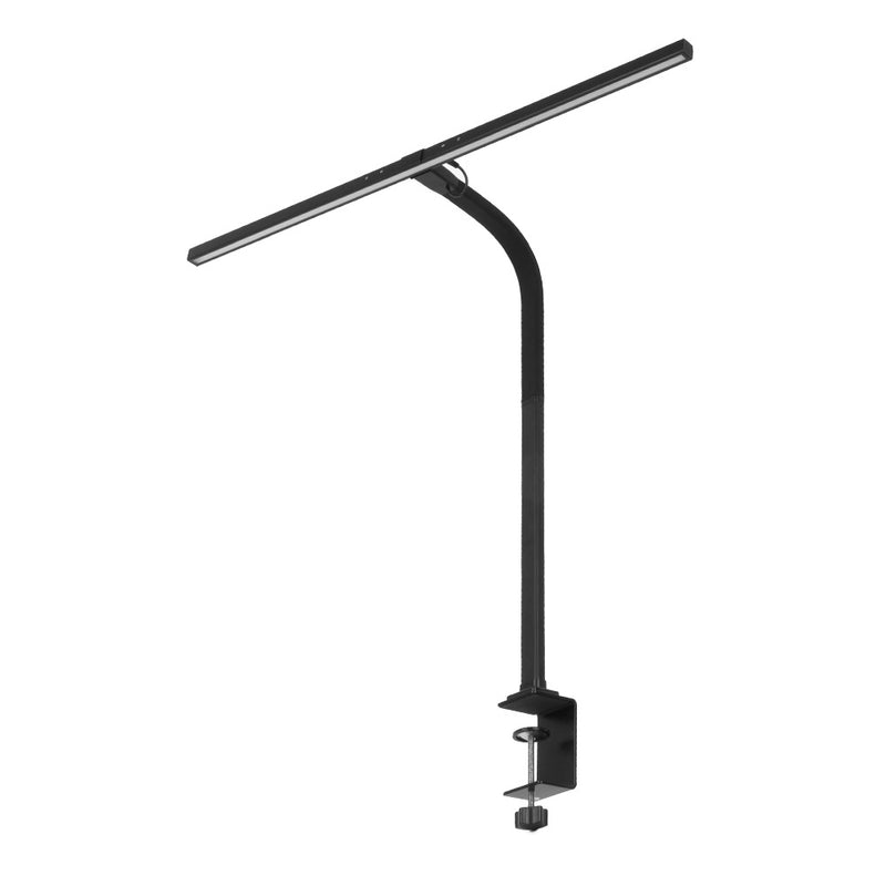 ICLE モニターライト デスクライト クランプ式 高演色LED ワイド80cm 非対称ヘッド 目に優しい 調光調色 自動調光センサー 在宅ワーク テレワーク 韓国製