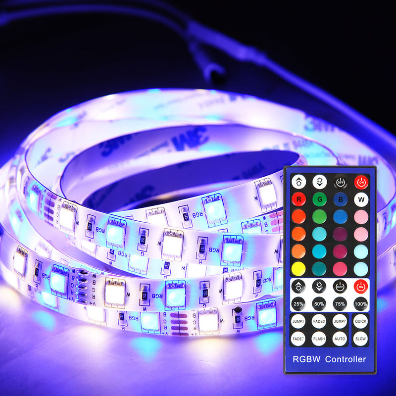 ICLEledテープライト ラインライトおすすめ防水電源アダプター付き12V 2M RGBW